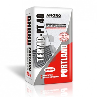 Лепило за изолация Ангро PORTLAND ТЕРМО РТ40 - 25кг